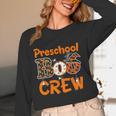 Preschool Boo Crew Halloween Teachers Students Costume Women Long Sleeve T-Shirt, novelty gifts, funny gifts