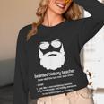Professor Ancient Teaching Education Bearded History Teacher Women Long Sleeve T-Shirt, novelty gifts, funny gifts Professor Ancient Teaching Education Bearded History Teacher Women Long Sleeve T-Shirt, novelty gifts, funny gifts