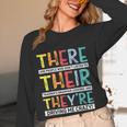 There Their They’Re Grammar Joke For English Teacher Student Women Long Sleeve T-Shirt, novelty gifts, funny gifts There Their They’Re Grammar Joke For English Teacher Student Women Long Sleeve T-Shirt, novelty gifts, funny gifts