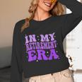 In My Retirement Era Groovy Retired Teacher 2025 Women Women Long Sleeve T-Shirt, novelty gifts, funny gifts In My Retirement Era Groovy Retired Teacher 2025 Women Women Long Sleeve T-Shirt, novelty gifts, funny gifts