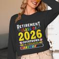 Retirement Primary Elementary Teacher 2026 Retiring Progress Women Long Sleeve T-Shirt, novelty gifts, funny gifts Retirement Primary Elementary Teacher 2026 Retiring Progress Women Long Sleeve T-Shirt, novelty gifts, funny gifts