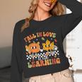 Retro Pumpkin Fall In Love With Learning Autumn Teacher Women Long Sleeve T-Shirt, novelty gifts, funny gifts Retro Pumpkin Fall In Love With Learning Autumn Teacher Women Long Sleeve T-Shirt, novelty gifts, funny gifts