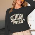 Retro Wildflower School Psych Teacher School Psychologist Women Long Sleeve T-Shirt, novelty gifts, funny gifts Retro Wildflower School Psych Teacher School Psychologist Women Long Sleeve T-Shirt, novelty gifts, funny gifts