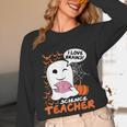 Science Teacher Cute Ghost Halloween Teacher Men Women Women Long Sleeve T-Shirt, novelty gifts, funny gifts Science Teacher Cute Ghost Halloween Teacher Men Women Women Long Sleeve T-Shirt, novelty gifts, funny gifts