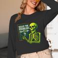 Solve The Problem Skeleton Teacher Halloween Math Six Seven Women Long Sleeve T-Shirt, novelty gifts, funny gifts Solve The Problem Skeleton Teacher Halloween Math Six Seven Women Long Sleeve T-Shirt, novelty gifts, funny gifts