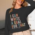Special Education Teacher I Can Write A Goal For That Sped Women Long Sleeve T-Shirt, novelty gifts, funny gifts Special Education Teacher I Can Write A Goal For That Sped Women Long Sleeve T-Shirt, novelty gifts, funny gifts