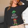 SPED Squad Elf Teacher Matching Christmas Party Pajama Women Long Sleeve T-Shirt, novelty gifts, funny gifts SPED Squad Elf Teacher Matching Christmas Party Pajama Women Long Sleeve T-Shirt, novelty gifts, funny gifts