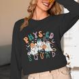 Spooky Ghost PE Teacher Squad Physical Education Halloween Women Long Sleeve T-Shirt, novelty gifts, funny gifts Spooky Ghost PE Teacher Squad Physical Education Halloween Women Long Sleeve T-Shirt, novelty gifts, funny gifts