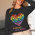 It Takes a Big Heart To Shape Little Minds Teacher Women Long Sleeve T-Shirt, novelty gifts, funny gifts