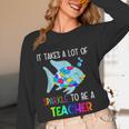 It Takes A Lot Of Sparkle To Be A Teacher Rainbow Fish For Men Women Women Long Sleeve T-Shirt, novelty gifts, funny gifts It Takes A Lot Of Sparkle To Be A Teacher Rainbow Fish For Men Women Women Long Sleeve T-Shirt, novelty gifts, funny gifts
