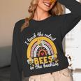 I Teach The Cutest Bees In The Beehive Teachers Day Women Long Sleeve T-Shirt, novelty gifts, funny gifts