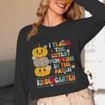 I Teach The Cutest Pumpkins Kindergarten Teacher Halloween Women Long Sleeve T-Shirt, novelty gifts, funny gifts