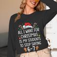 Teacher 67 Christmas Six Seven 6-7 For Men Women Humor Women Long Sleeve T-Shirt, novelty gifts, funny gifts Teacher 67 Christmas Six Seven 6-7 For Men Women Humor Women Long Sleeve T-Shirt, novelty gifts, funny gifts