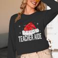 Teacher Aide Christmas Women Family Matching Group Xmas Women Long Sleeve T-Shirt, novelty gifts, funny gifts Teacher Aide Christmas Women Family Matching Group Xmas Women Long Sleeve T-Shirt, novelty gifts, funny gifts