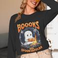 Teacher Halloween Ghost Reading Book Animal Boooks Are Women Long Sleeve T-Shirt, novelty gifts, funny gifts Teacher Halloween Ghost Reading Book Animal Boooks Are Women Long Sleeve T-Shirt, novelty gifts, funny gifts
