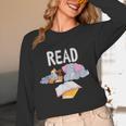 Teacher Library Read Book Club Piggie Elephant Pigeons Men Women Kids Women Long Sleeve T-Shirt, novelty gifts, funny gifts Teacher Library Read Book Club Piggie Elephant Pigeons Men Women Kids Women Long Sleeve T-Shirt, novelty gifts, funny gifts