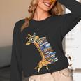 Teacher Shirt Giraffe Holding Books Bookworm Librarian Women Long Sleeve T-Shirt, novelty gifts, funny gifts Teacher Shirt Giraffe Holding Books Bookworm Librarian Women Long Sleeve T-Shirt, novelty gifts, funny gifts