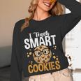 Teacher I Teach Smart Cookies Nerd Women Long Sleeve T-Shirt, novelty gifts, funny gifts