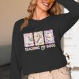 Teaching Is My Boos Teacher Ghost Halloween Women Girls Women Long Sleeve T-Shirt, novelty gifts, funny gifts Teaching Is My Boos Teacher Ghost Halloween Women Girls Women Long Sleeve T-Shirt, novelty gifts, funny gifts