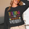 Teaching My Favorite Superheros Men Women SPED Teacher Women Long Sleeve T-Shirt, novelty gifts, funny gifts Teaching My Favorite Superheros Men Women SPED Teacher Women Long Sleeve T-Shirt, novelty gifts, funny gifts