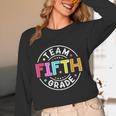 Team Fifth Grade Teacher Back To School 5th Grade Squad Kids Women Long Sleeve T-Shirt, novelty gifts, funny gifts Team Fifth Grade Teacher Back To School 5th Grade Squad Kids Women Long Sleeve T-Shirt, novelty gifts, funny gifts