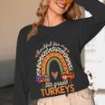 Thankful For My 5th Grade Turkeys Thanksgiving Teacher Women Long Sleeve T-Shirt, novelty gifts, funny gifts Thankful For My 5th Grade Turkeys Thanksgiving Teacher Women Long Sleeve T-Shirt, novelty gifts, funny gifts