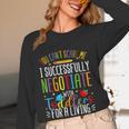 Toddler Negotiator Preschool Teacher Humor Babysitters Women Long Sleeve T-Shirt, novelty gifts, funny gifts