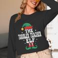The Toddler Teacher Elf Christmas Matching Family Women Long Sleeve T-Shirt, novelty gifts, funny gifts The Toddler Teacher Elf Christmas Matching Family Women Long Sleeve T-Shirt, novelty gifts, funny gifts