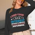 US History And Government Teacher Gifts Funny I Find You Women Long Sleeve T-Shirt, novelty gifts, funny gifts