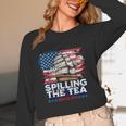 US History Teacher Boston Spilling The Tea Since 1773 Women Long Sleeve T-Shirt, novelty gifts, funny gifts US History Teacher Boston Spilling The Tea Since 1773 Women Long Sleeve T-Shirt, novelty gifts, funny gifts