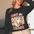 Vintage Teacher Shirt Women Trick Or Teach Halloween Women Long Sleeve T-Shirt, novelty gifts, funny gifts Vintage Teacher Shirt Women Trick Or Teach Halloween Women Long Sleeve T-Shirt, novelty gifts, funny gifts