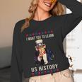 I Want You To Learn US History American Teacher School For Men Women Women Long Sleeve T-Shirt, novelty gifts, funny gifts I Want You To Learn US History American Teacher School For Men Women Women Long Sleeve T-Shirt, novelty gifts, funny gifts