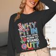 Why Fit In Doctor Teacher Cat In Hat Cool Autism Awareness Men Women Kids Women Long Sleeve T-Shirt, novelty gifts, funny gifts
