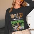Wild About Preschool Teacher Student Preschool Zoo Safari Women Long Sleeve T-Shirt, novelty gifts, funny gifts Wild About Preschool Teacher Student Preschool Zoo Safari Women Long Sleeve T-Shirt, novelty gifts, funny gifts