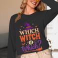 Which Witch Is Which Halloween For Women Men English Teacher Women Long Sleeve T-Shirt, novelty gifts, funny gifts Which Witch Is Which Halloween For Women Men English Teacher Women Long Sleeve T-Shirt, novelty gifts, funny gifts
