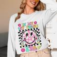 In My 1st Grade Era Smile Face Back To School Teacher Kid Women Long Sleeve T-Shirt, novelty gifts, funny gifts In My 1st Grade Era Smile Face Back To School Teacher Kid Women Long Sleeve T-Shirt, novelty gifts, funny gifts