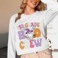3rd Grade Boo Crew Spooky Third Grade Halloween Teacher Women Long Sleeve T-Shirt, novelty gifts, funny gifts