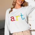 Art Teacher Artists Women Long Sleeve T-Shirt, novelty gifts, funny gifts Art Teacher Artists Women Long Sleeve T-Shirt, novelty gifts, funny gifts