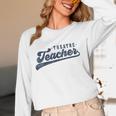 Theatre Teacher Men Women Vintage Graphic Theatre Teacher Women Long Sleeve T-Shirt, novelty gifts, funny gifts Theatre Teacher Men Women Vintage Graphic Theatre Teacher Women Long Sleeve T-Shirt, novelty gifts, funny gifts