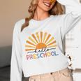 Back To School Hello Preschool For Kids Teacher Women Women Long Sleeve T-Shirt, novelty gifts, funny gifts Back To School Hello Preschool For Kids Teacher Women Women Long Sleeve T-Shirt, novelty gifts, funny gifts