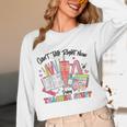 Can't Talk Right Now Doing Teacher Stuff Teacher Stuff Women Long Sleeve T-Shirt, novelty gifts, funny gifts Can't Talk Right Now Doing Teacher Stuff Teacher Stuff Women Long Sleeve T-Shirt, novelty gifts, funny gifts