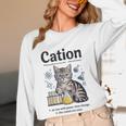 Cation Shirt Cat Science Chemistry Teacher Chemist Pun Women Long Sleeve T-Shirt, novelty gifts, funny gifts Cation Shirt Cat Science Chemistry Teacher Chemist Pun Women Long Sleeve T-Shirt, novelty gifts, funny gifts