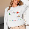 Is It Christmas Break Yet Teacher Xmas Light Santa Hat Women Long Sleeve T-Shirt, novelty gifts, funny gifts Is It Christmas Break Yet Teacher Xmas Light Santa Hat Women Long Sleeve T-Shirt, novelty gifts, funny gifts