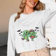 Creepin It Real Monster School Preschool Teacher Halloween Women Long Sleeve T-Shirt, novelty gifts, funny gifts Creepin It Real Monster School Preschool Teacher Halloween Women Long Sleeve T-Shirt, novelty gifts, funny gifts