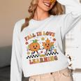 Fall In Love With Learning Teacher Student Autumn Pumpkin Women Long Sleeve T-Shirt, novelty gifts, funny gifts Fall In Love With Learning Teacher Student Autumn Pumpkin Women Long Sleeve T-Shirt, novelty gifts, funny gifts