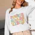 Fourth Grade Vibes Hello Team 4th Grade Teacher Kids Retro Women Long Sleeve T-Shirt, novelty gifts, funny gifts Fourth Grade Vibes Hello Team 4th Grade Teacher Kids Retro Women Long Sleeve T-Shirt, novelty gifts, funny gifts