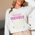 Full Heart Daycare Provider Nanny Au Pair Pre-K Teacher Women Long Sleeve T-Shirt, novelty gifts, funny gifts