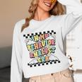 Groovy ABA RBT Therapist In My Behavior Analyst Era Teacher Women Long Sleeve T-Shirt, novelty gifts, funny gifts Groovy ABA RBT Therapist In My Behavior Analyst Era Teacher Women Long Sleeve T-Shirt, novelty gifts, funny gifts