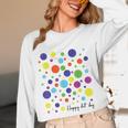 Happy Dot Day 2025 Polka Dot Boys Girls Kids Teacher Dot Day Women Long Sleeve T-Shirt, novelty gifts, funny gifts Happy Dot Day 2025 Polka Dot Boys Girls Kids Teacher Dot Day Women Long Sleeve T-Shirt, novelty gifts, funny gifts