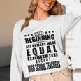 High School Teacher Personalized Women Long Sleeve T-Shirt, novelty gifts, funny gifts